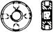 DIN 548 Гайка круглая с радиальными отверстиями, стальная оцинкованная, нержавеющая, латунная